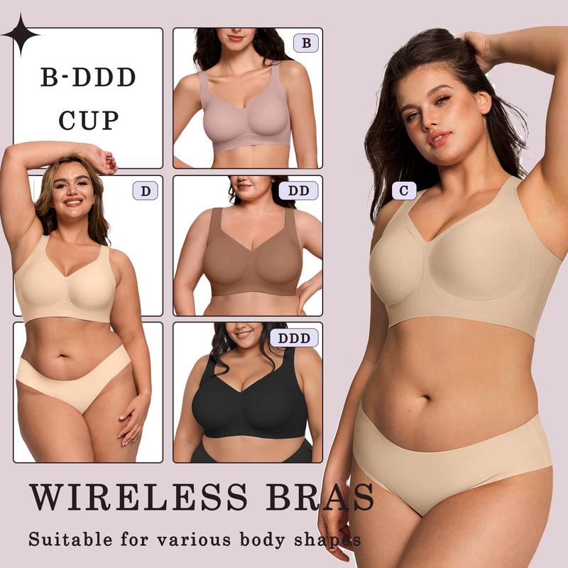 XamBoss™ - SoftTouch Medicated Premium Full Coverage Wireless Bra